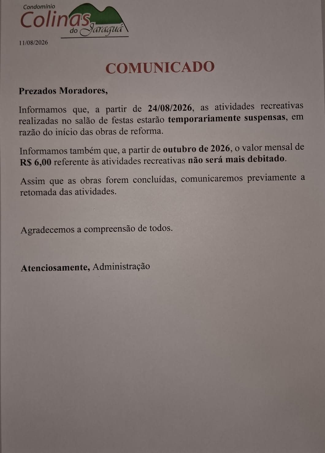 Informativo Oficial